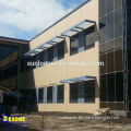 Aluminum window exterior sunshade awning